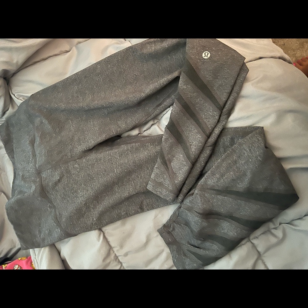 Gray Lululemon Leggings
